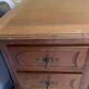 Minister's desk Louis XV with glass pane