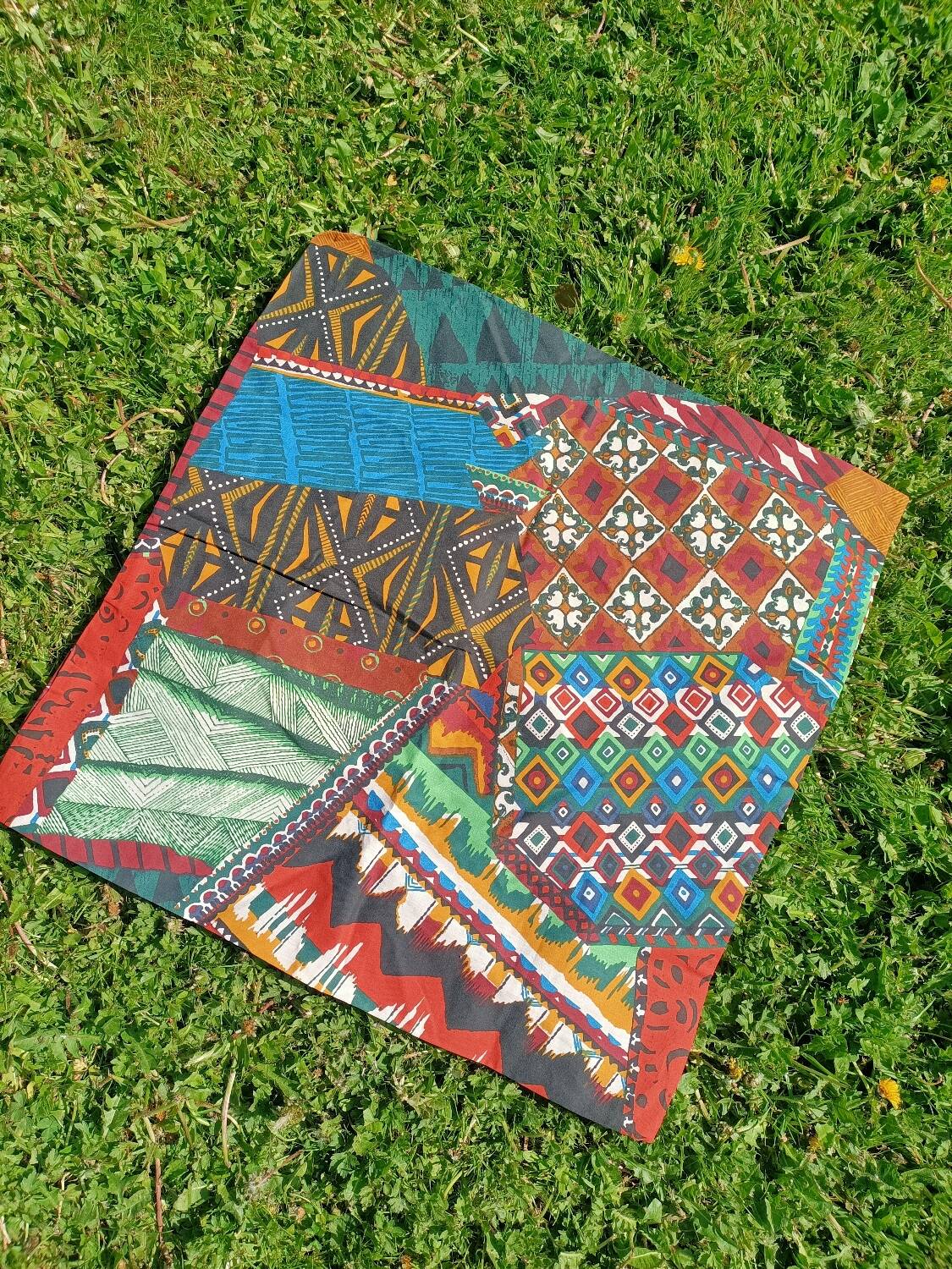 Coussin colorée ethnique