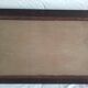 Miroir art deco sculpte & décor bois dore  94.5x52cm