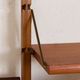 Ergo Wall Unit in teak with 6 shelves and a cabinet by John Texmon for Blindheim Møbelfabrikk