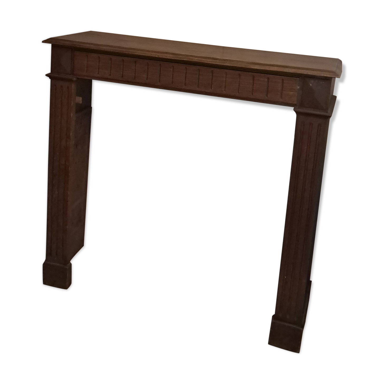 Wooden fireplace surround