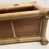 commode /console en bambou vintage