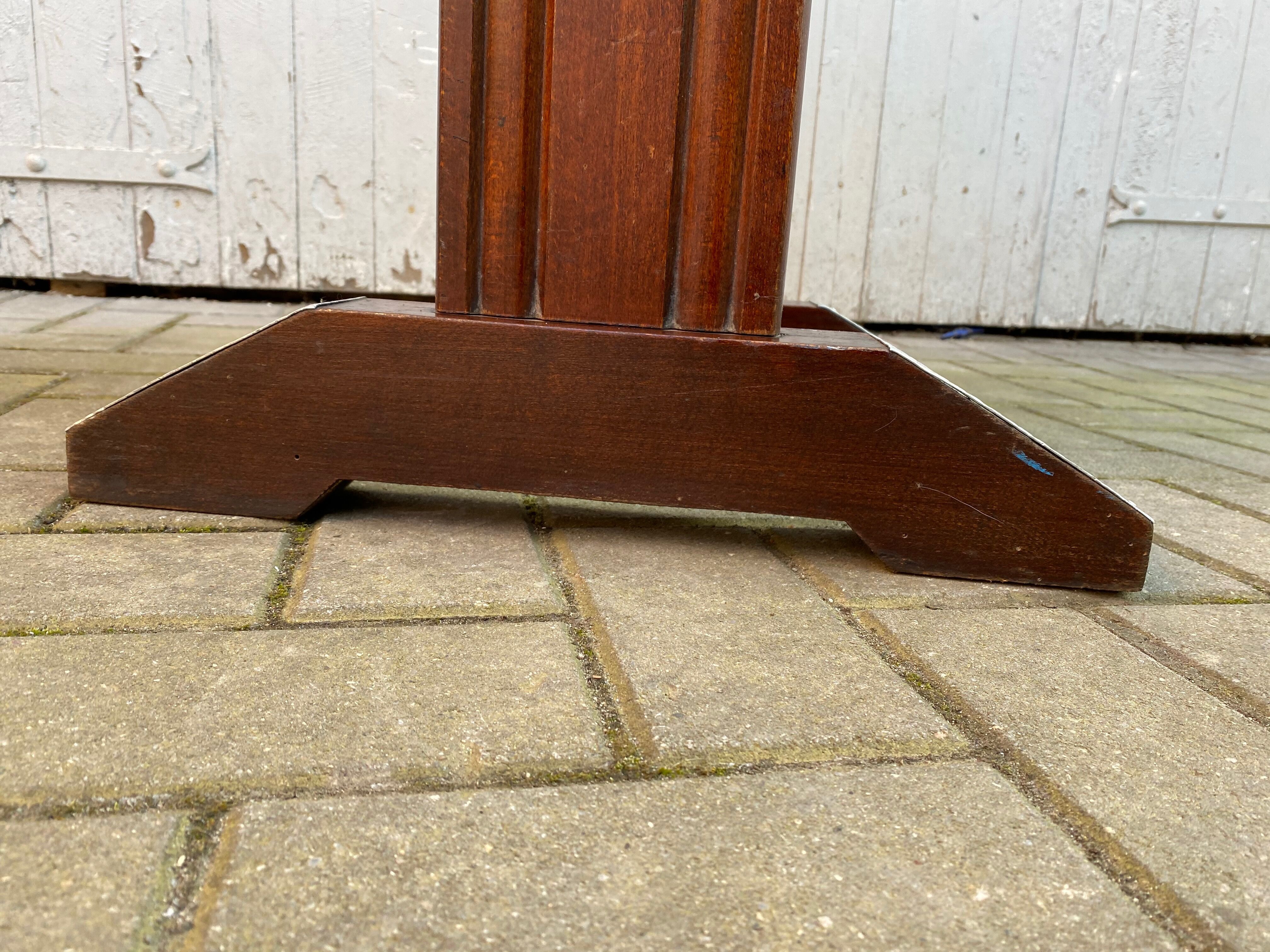 old bistro table cira 1950s