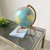 Luminous terrestrial globe Tarride Audoux and Minet