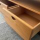 Danish TV cabinet in solid beech from the 70s-80s
