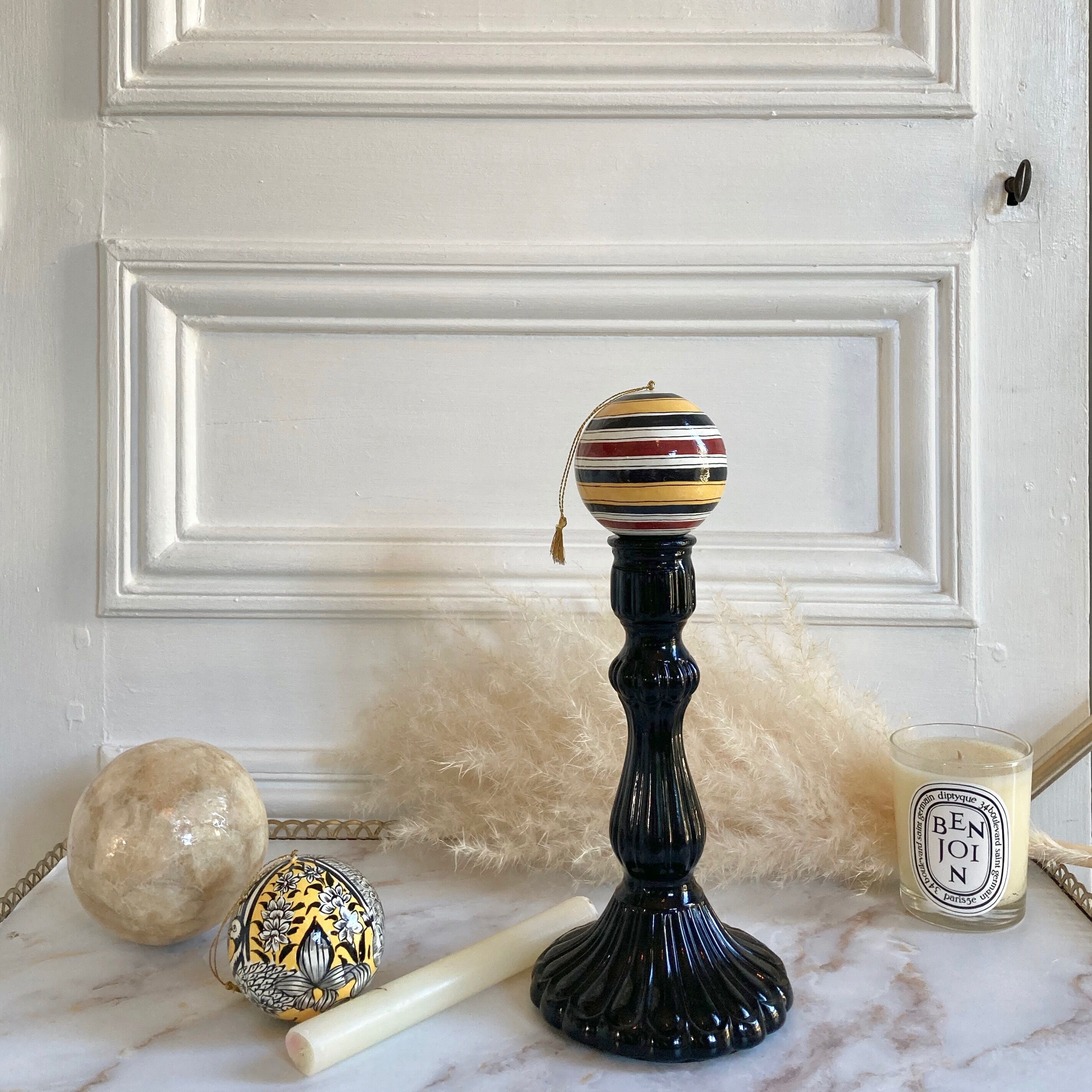 ceramic candle holder