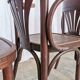 Set of 4 Vintage Bentwood Dining Chair: Mid-Century Thonet Style Armchair