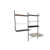 Tjerk Reijenga for Pilastro metal wall unit, The Netherlands 1950's