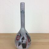 Ceramic soliflore vase 60s