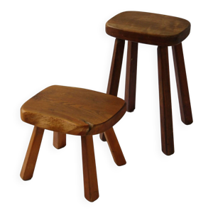 Ensemble de deux tabourets