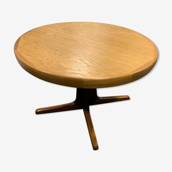 Table extensible Baumann vintage années 1970