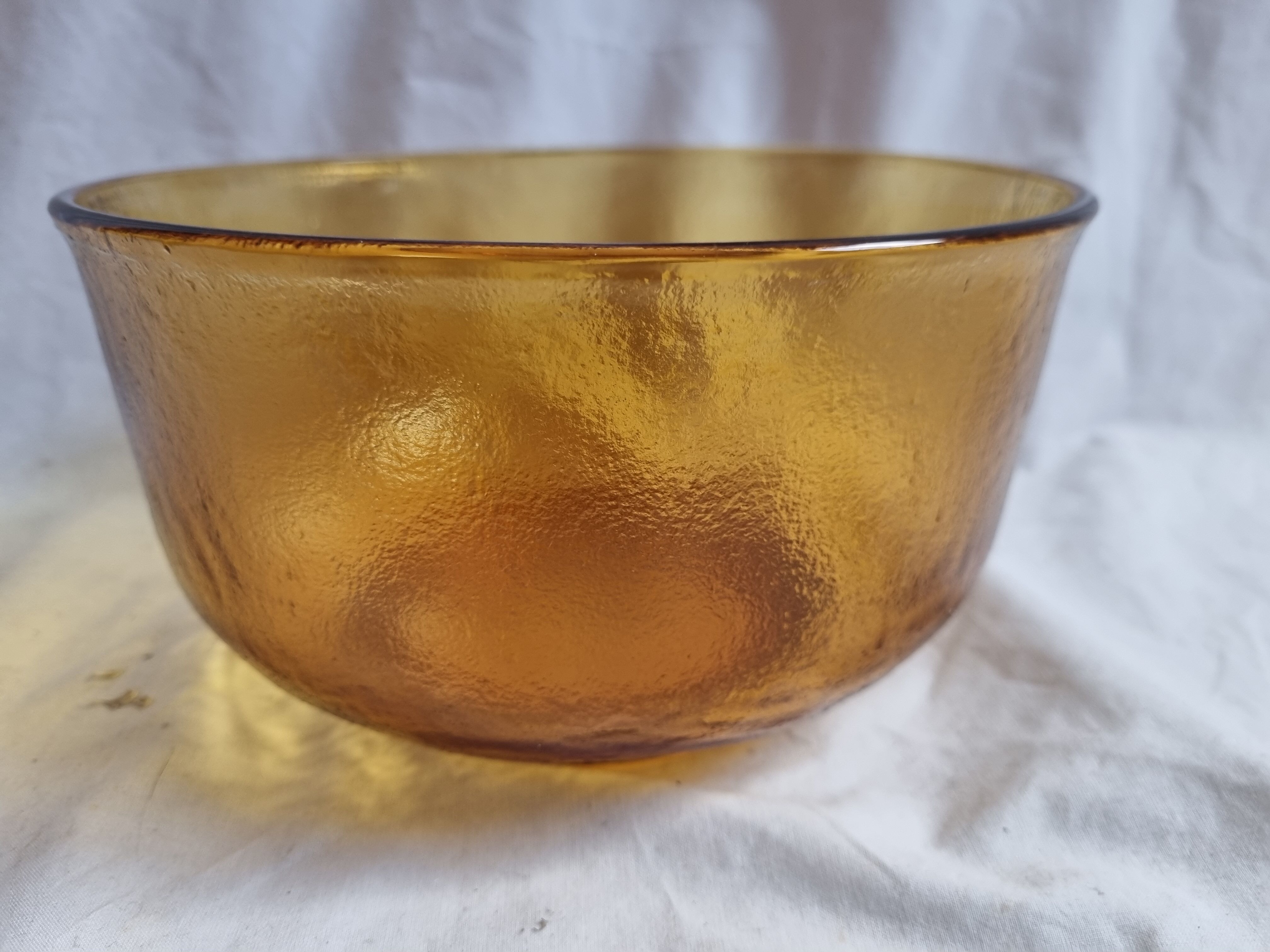 Orange pyrex salad bowl from 1970