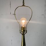 Large midcentury sputnik Stilnovo style brass table lamp, US 1950s
