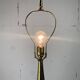 Grande lampe de table en laiton de style Stilnovo Spoutnik du milieu du siècle, États-Unis, années 1950