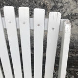 Pair of vintage folding “scissor” armchairs 1950