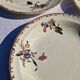Clairefontaine earthenware plate and fruit bowl set, Saxe model