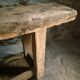 Ancient French oak table | Rustic console | 19th century