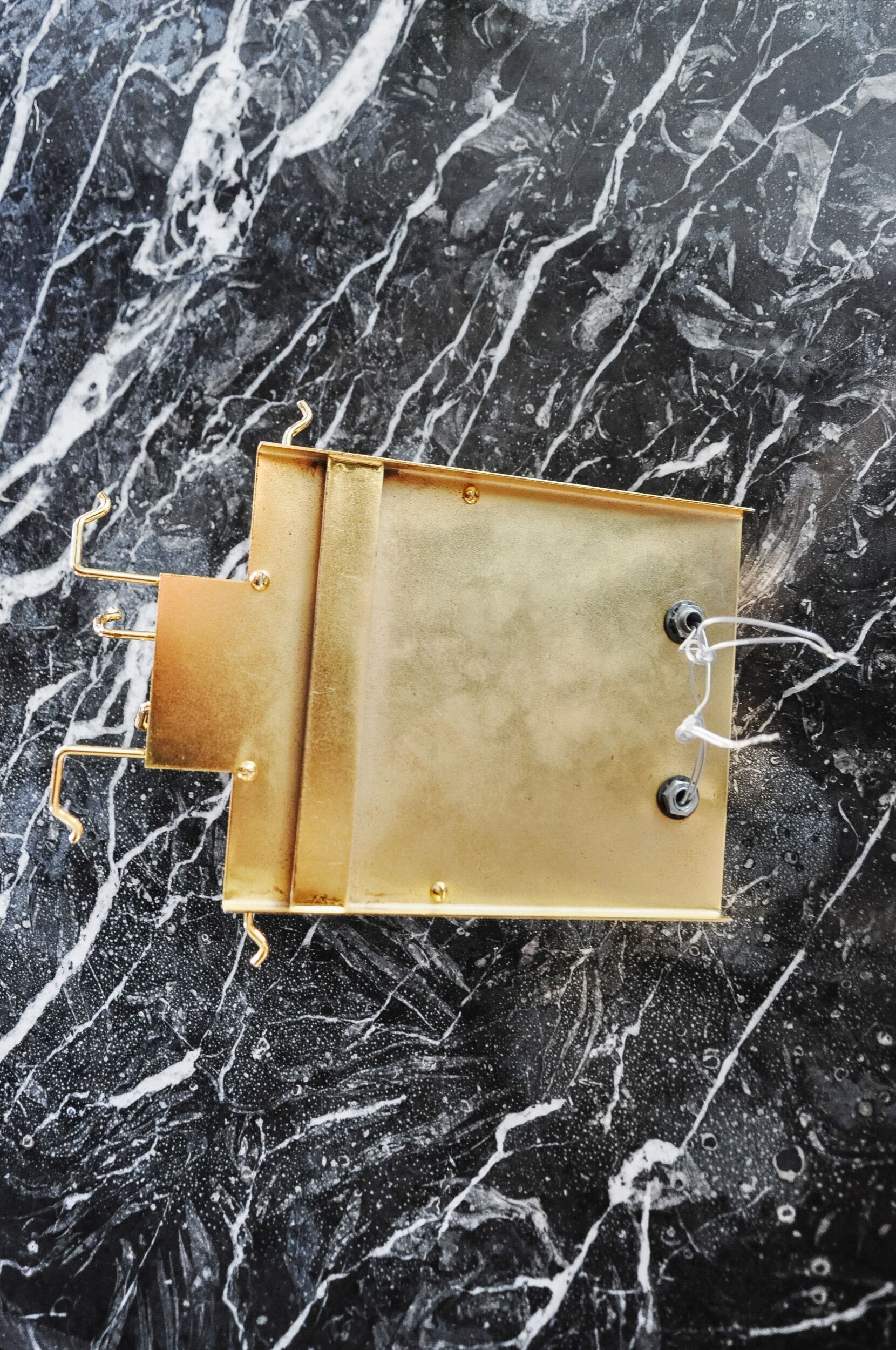 Venini wall lamp, cascading bevelled glass, Italy, 1970