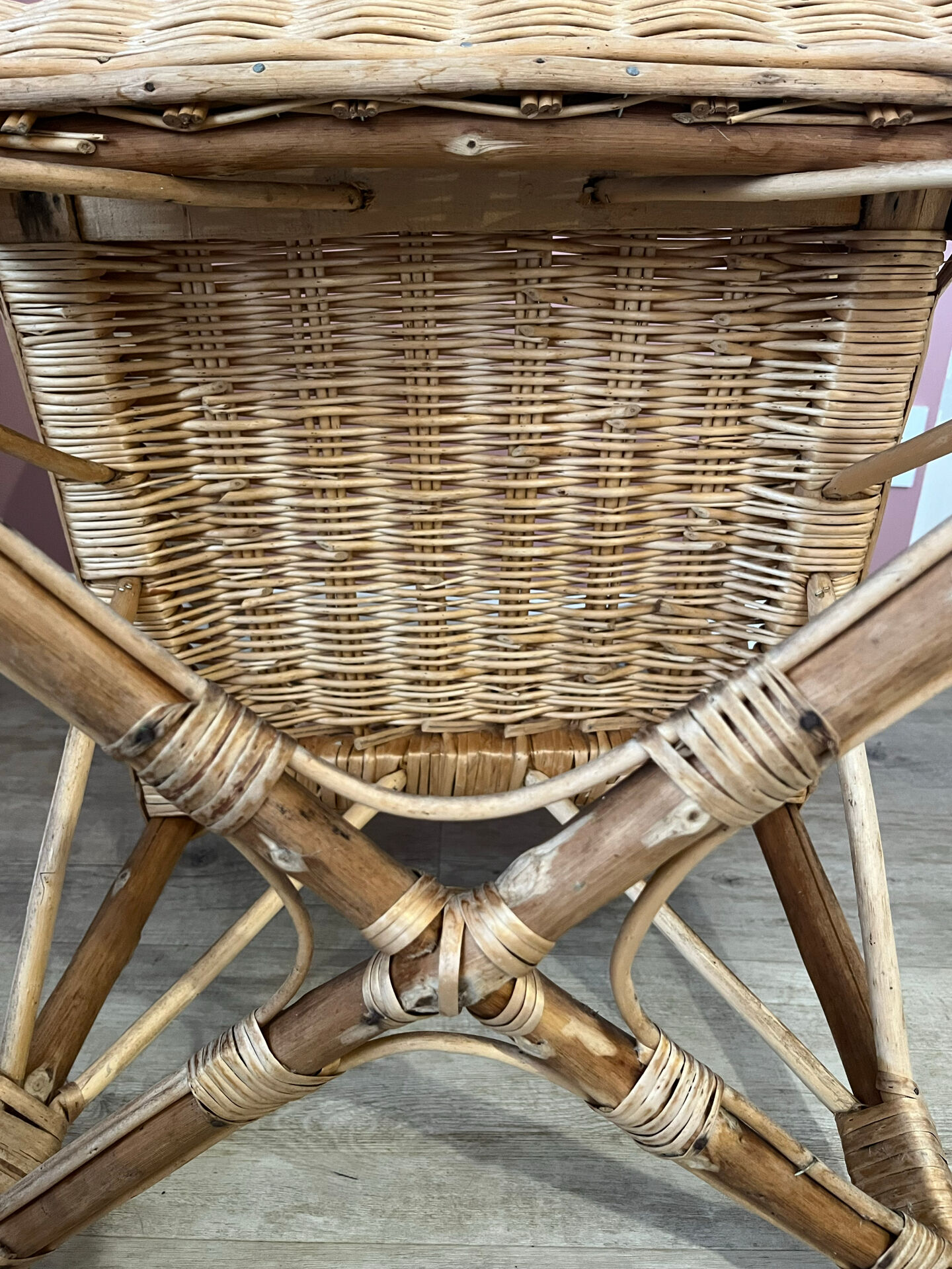 Fauteuil en rotin 