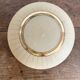 Retro ceiling light in granite glass and gold