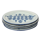 Mid-century German ceramic plates by Ceramano, 1960s, set of 4.