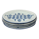 Mid-century German ceramic plates by Ceramano, 1960s, set of 4.