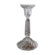 Glass candle holder