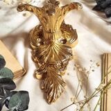 Solid brass coat hook