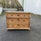 Superb antique solid wood chest of drawers – English style / 19th century
