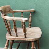 Victorian armchair, called "captain's"