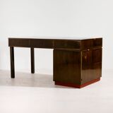 Art Deco desk and armchair, set of 2