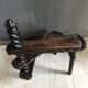 Vintage English Library Stepladder