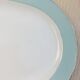 Plat de service ovale Villeroy & Boch vert celadon