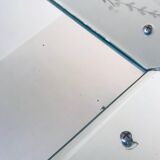 Miroir art déco - miroir italien - années 1930/1940. Miroir art déco gravé.