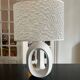 lampe vintage en céramique