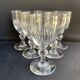 Decanter and 6 cut crystal porto glasses XIXth