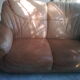Wild leather sofa