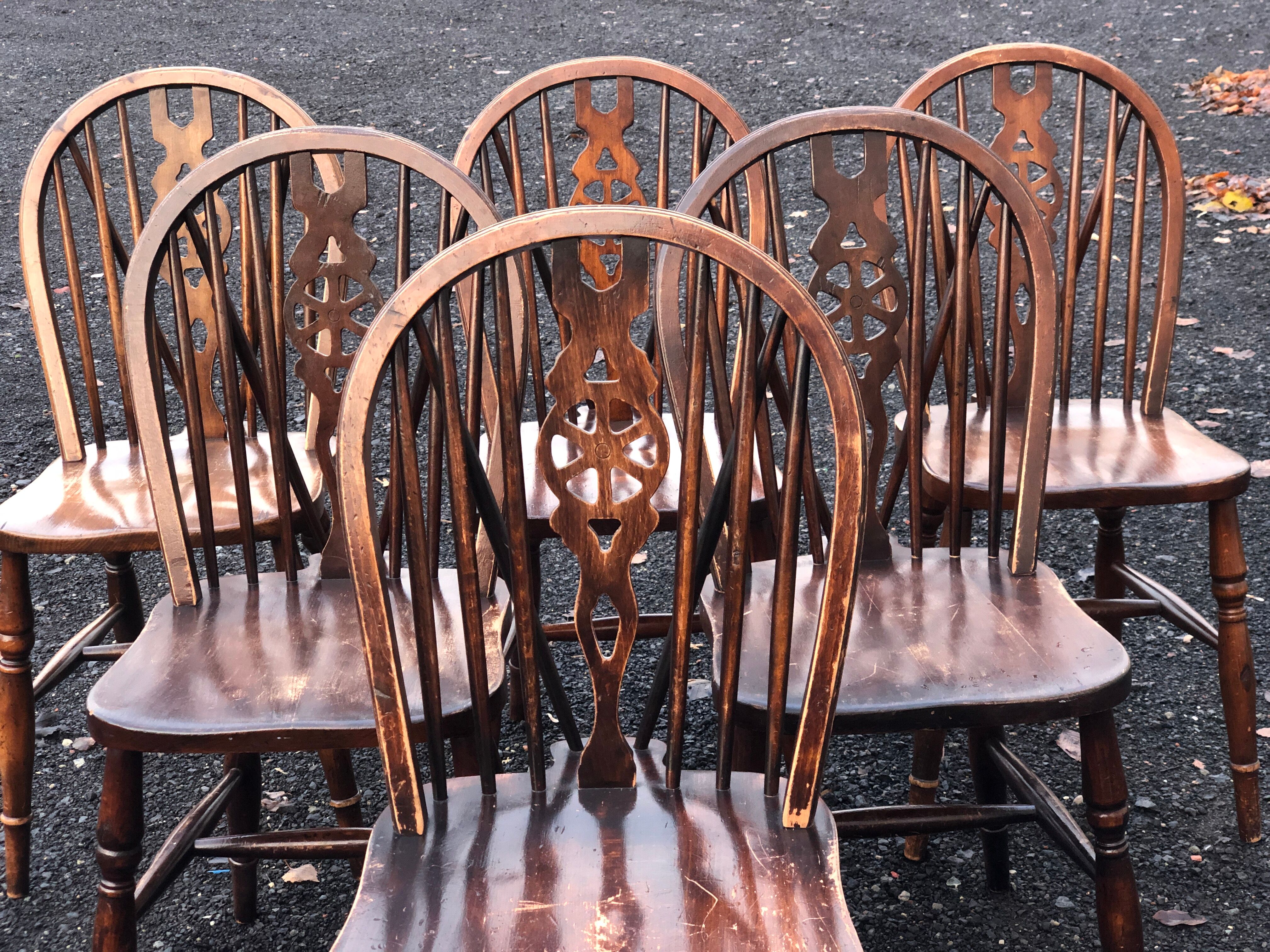 Windsor-style chairs