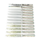 Christofle Malmaison, 12 cheese dessert knives 19.5 cm