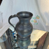 Tin pitcher