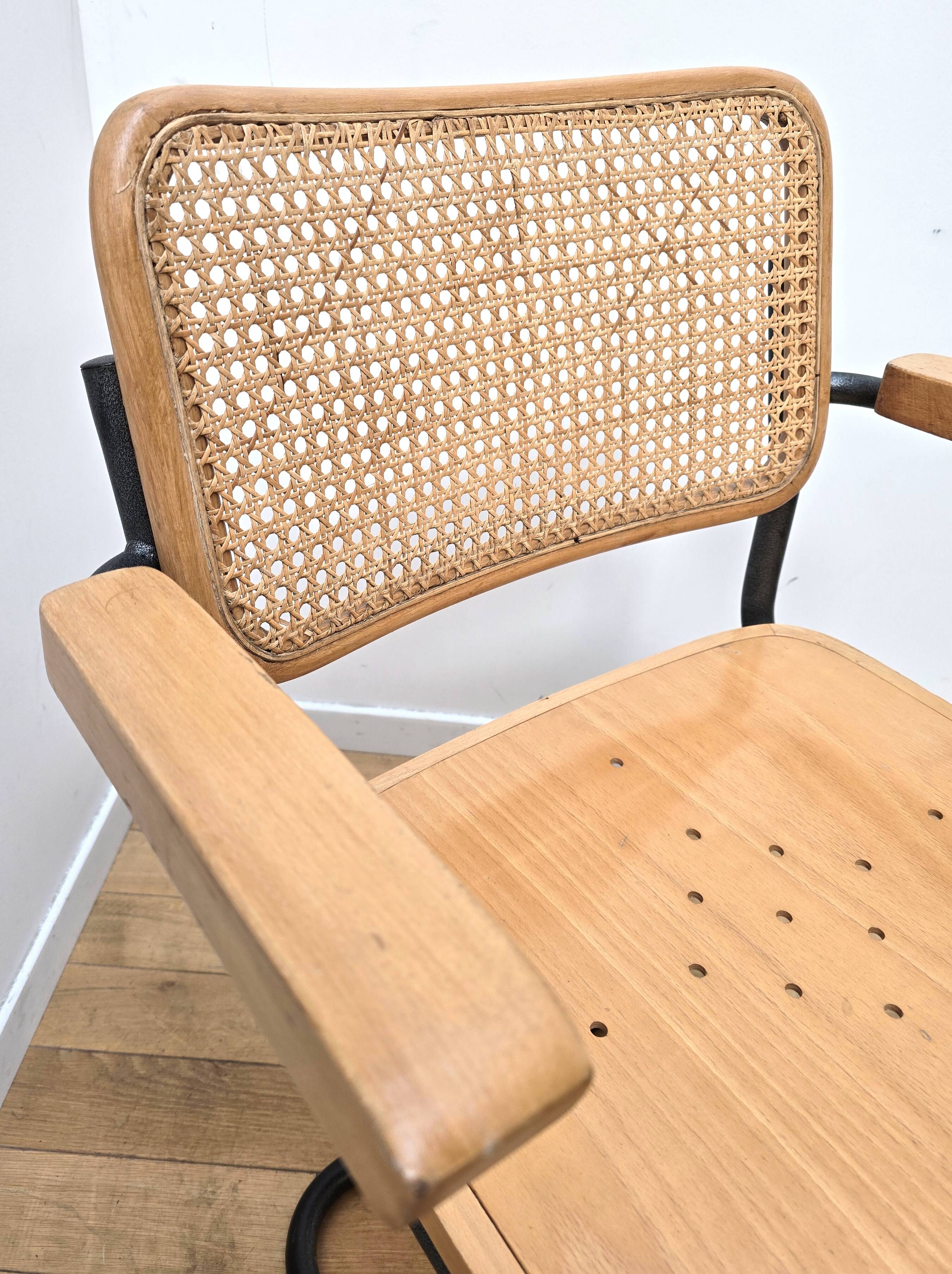 Pair of Cesca B32 chairs
