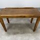 1950s modernist side table, wood, vintage