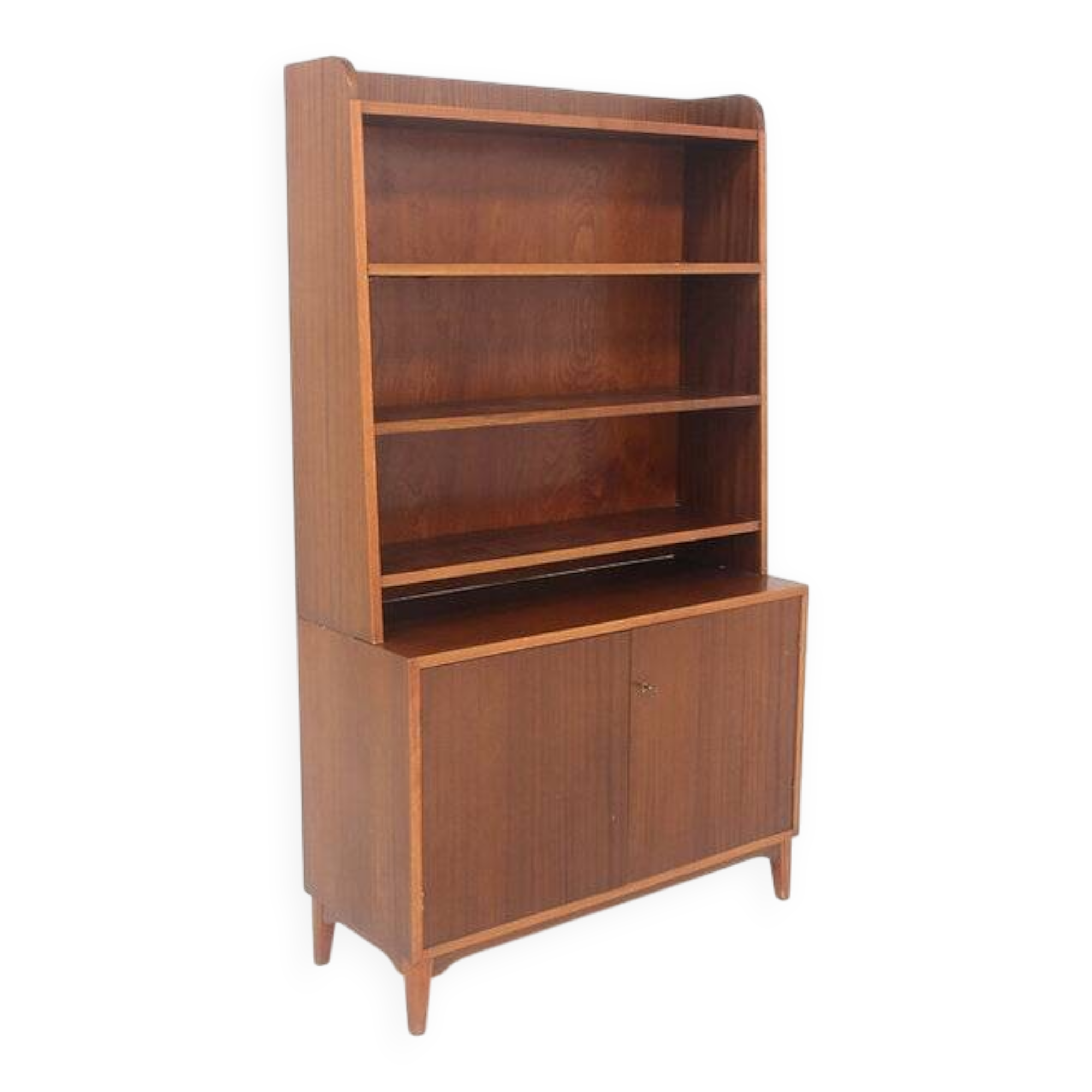 Scandinavian mahogany library, Sweden, 1950