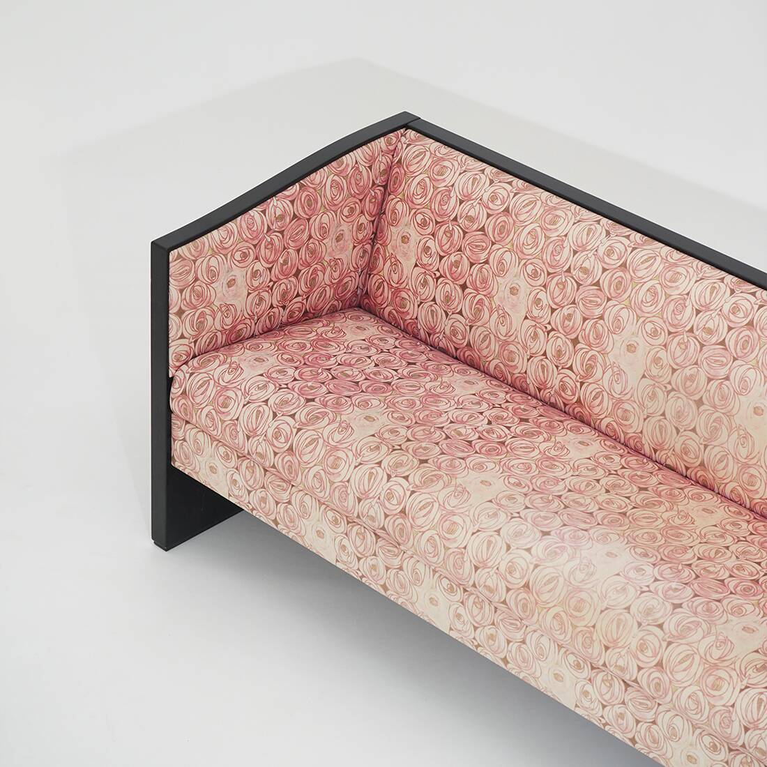 Argyle 3-seater sofa by Charles Rennie Mackintosh for Cassina, 1980s