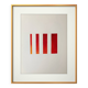 Minimalist geometric painting