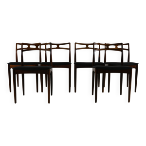 Chaises de salle à manger - palissandre