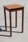 High side table in oak