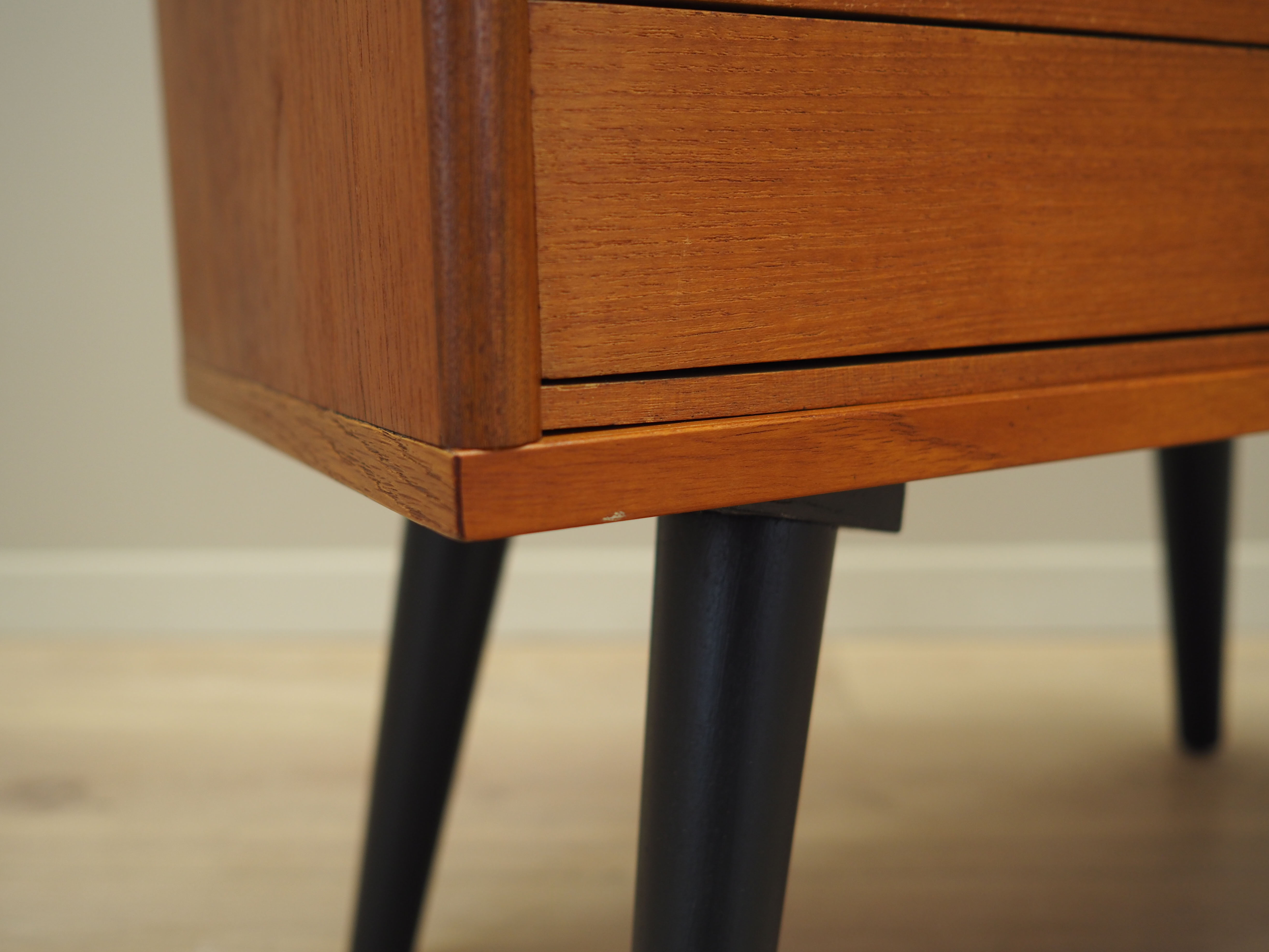 Teak chest of drawers, Danish design, 1970s, production: Denmark