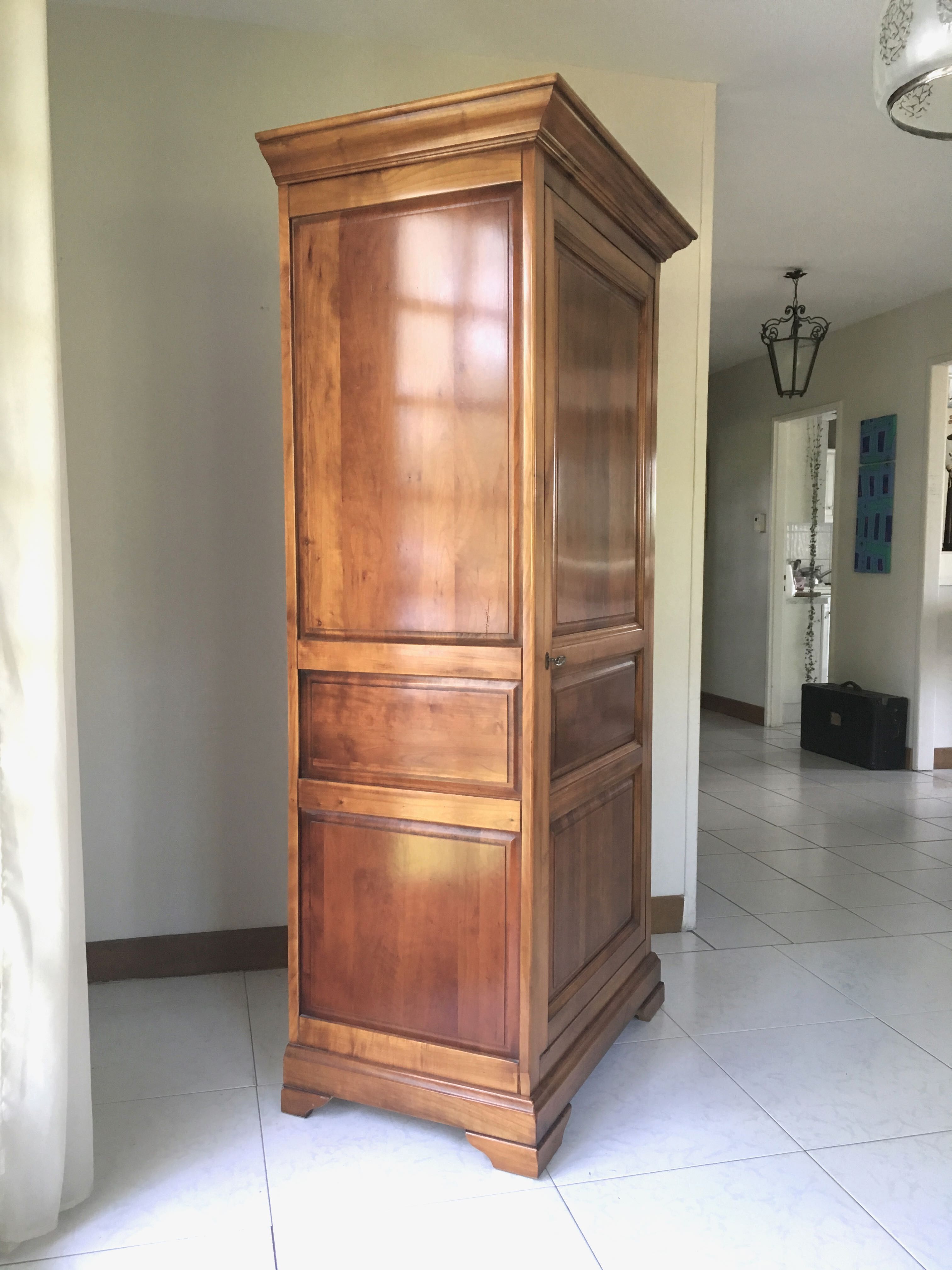 70s cherry maker cabinet