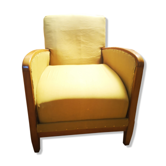 Art deco armchair restored